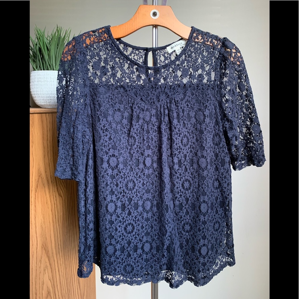 Monetary Lace Top
